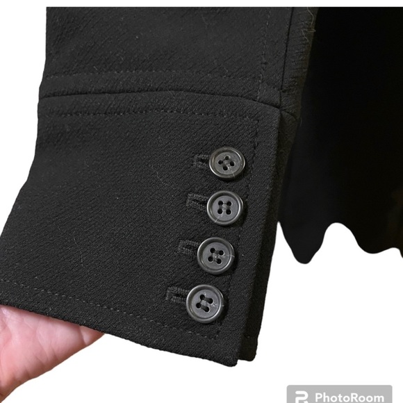 J. Crew black wool blend lady day pea coat - Picture 4 of 10